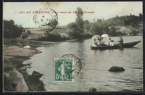 AK Tazenat, Les bords du Gour de Tazenat en Auvergne