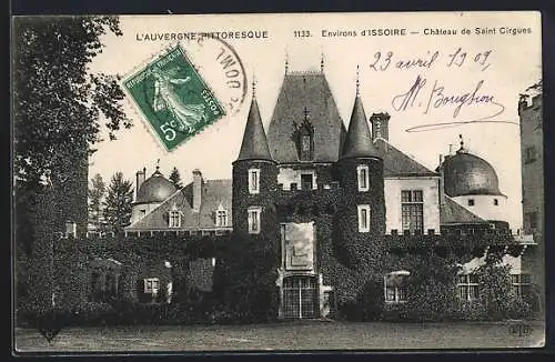 AK Issoire, Château de Saint Cirgues