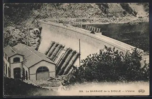 AK Sioule, Le Barrage de la Sioule — L`Usine