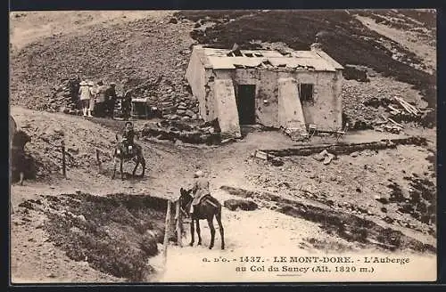 AK Le Mont-Dore, L`Auberge au Col du Sancy (Alt. 1820 m)