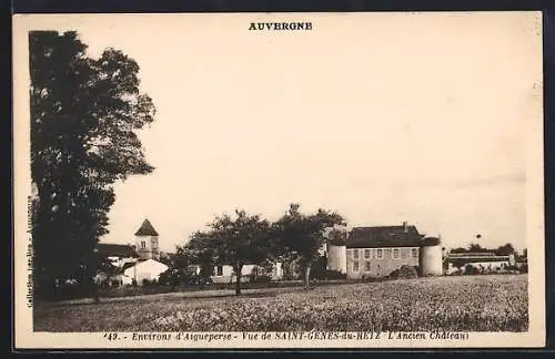 AK Saint-Genès-du-Retz, Vue de l`Ancien Château