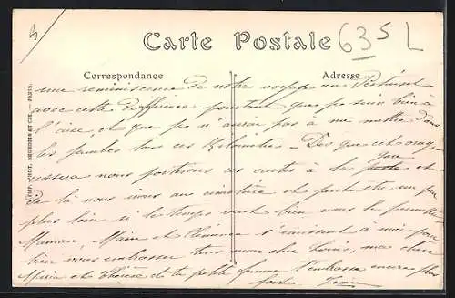 AK Châtel-Guyon, Château de Chazeron, vue d`ensemble