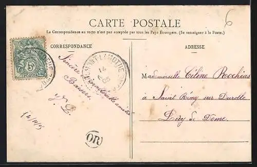 AK Clermont-Ferrand, Souvenir avec monuments et scènes locales