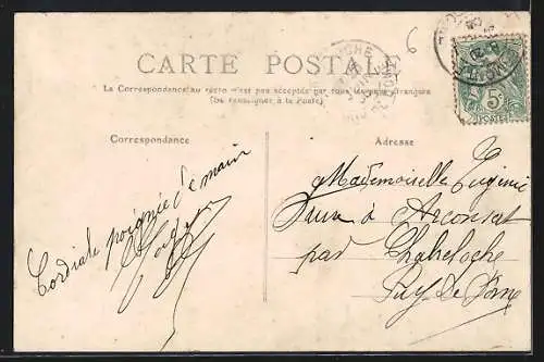 AK Clermont-Ferrand, Souvenir avec vues multiples de la ville