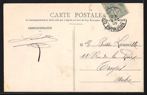 AK Clermont-Ferrand, Souvenir illustré des monuments et lieux emblématiques