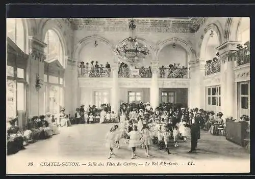 AK Châtel-Guyon, Salle des Fêtes du Casino, Le Bal d`Enfants