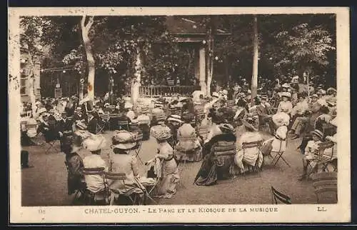 AK Chatel-Guyon, Le Parc et le Kiosque de la Musique