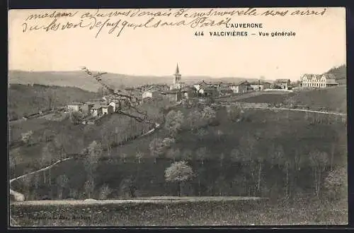 AK Valcivières, Vue générale