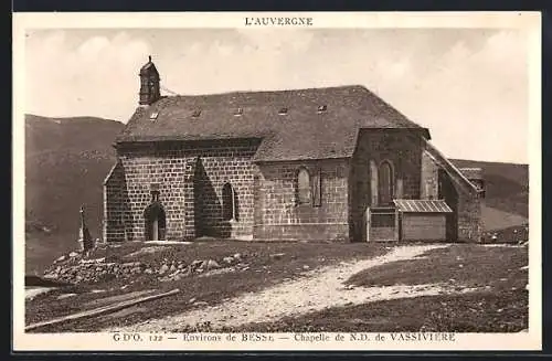 AK Vassiviere /Besse, Chapelle de N.D. de Vassivière en Auvergne