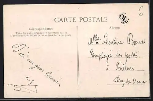 AK Vic-le-Comte, Vue Générale