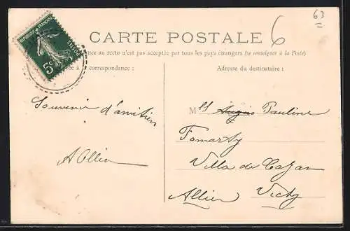 AK Saint-Alyre, Chapelle de Sainte-Elidie dans la forêt