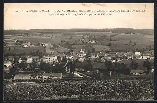 AK Saint-Alyre, Cure d`air, Vue générale prise à l`Ouest