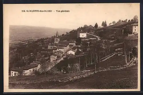 AK Saint-Martin-des-Olmes, Vue générale