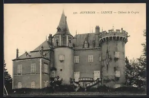 AK Lezoux, Château de Creptes en Auvergne