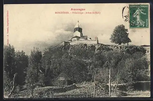 AK Ronzières, Pèlerinage, Arbre de Sully