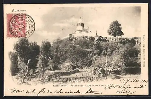 AK Ronzières, Pèlerinage, Abbaye de Sully