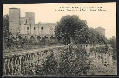 AK Ravel, Château de Ravel, ancienne résidence de l`Amiral Comte d`Estaing