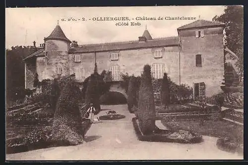 AK Olliergues, Château de Chantelauze