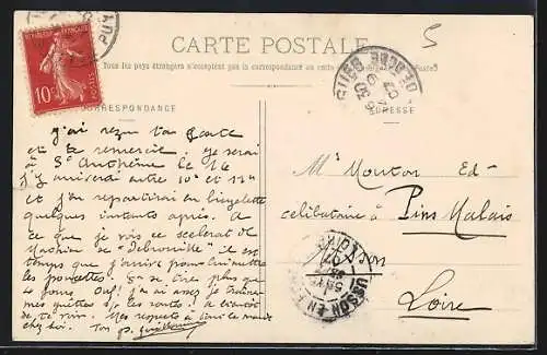 AK Olliergues, Vue générale et Viaduc
