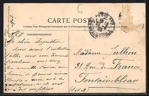 AK Pontgibaud, Vue panoramique du village et de la rivière avec pont