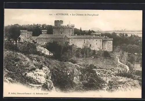 AK Pontgibaud, Le Château de Pontgibaud en Auvergne