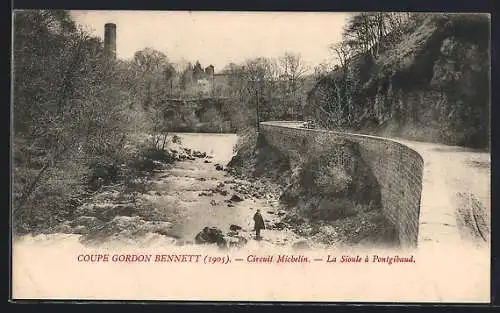 AK Pontgibaud, La Sioule, Circuit Michelin, Coupe Gordon Bennett (1905)