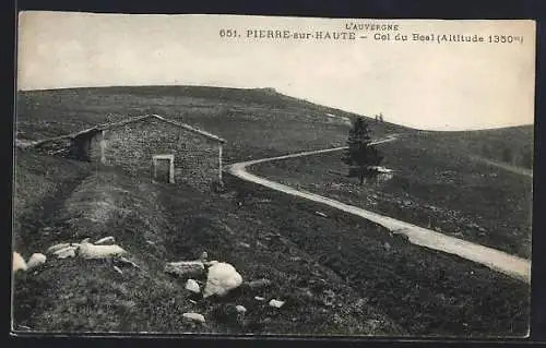 AK Pierre-sur-Haute, Col du Béal (Altitude 1350 m)