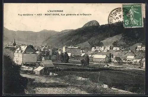 AK Mont-Dore, Vue générale et le Capucin