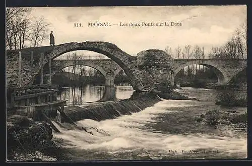 AK Marsac, Les deux Ponts sur la Dore