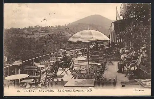 AK Royat, Le Paradis, La Grande Terrasse