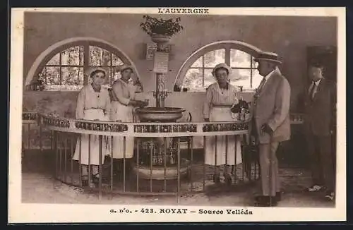 AK Royat, Source Velléda