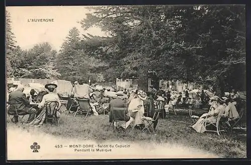 AK Mont-Dore, Salon du Capucine pendant la musique