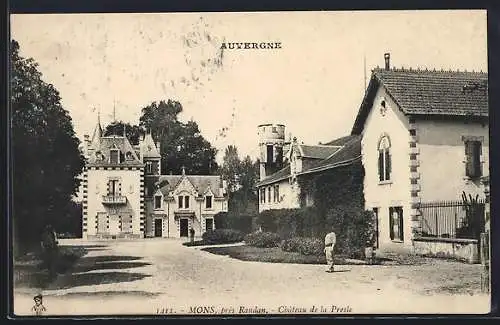 AK Mons, Château de la Presle près Randan
