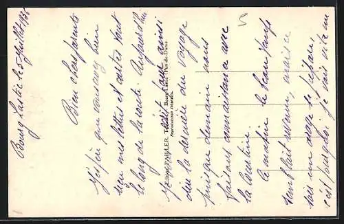 AK Bourg-Lastic, Vue générale des Gorges du Chavanon