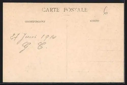 AK Murols, Le Château, Vue prise de la Route de St-Nectaire