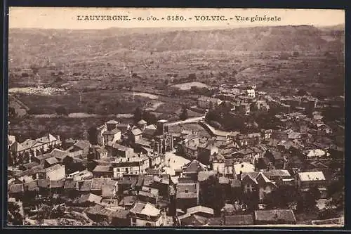 AK Volvic, Vue générale du village et des environs