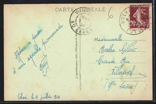 AK Volvic, Vue générale du village et des environs