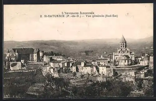 AK St-Saturnin, Vue générale (Sud-Est)