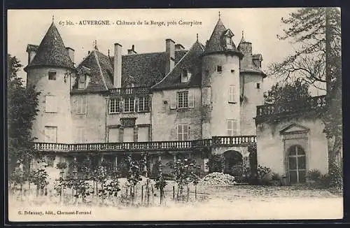 AK Courpière, Château de la Barge en Auvergne