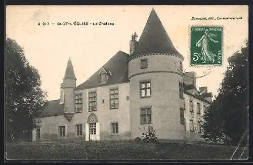 AK Blot-l`Église, Le Château