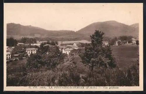 AK La Fontaine-du-Berger, Vue générale