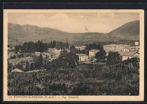 AK La Fontaine-du-Berger, Vue générale