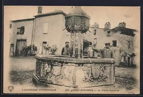 AK Saint-Saturnin, La Vieille Fontaine