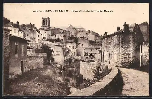 AK Billom, Quartier de la Porte-Neuve