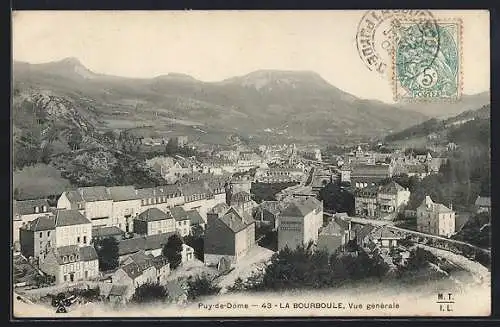 AK La Bourboule, Vue générale