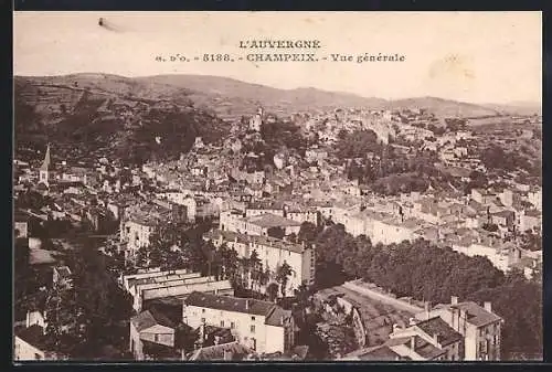 AK Champeix, Vue générale