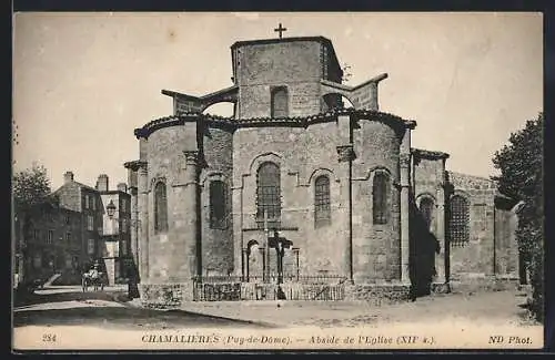 AK Chamalières, Abside de l`Église (XIIe s.)