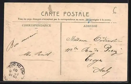 AK Châteauneuf-les-Bains, Vierge de l`Espérance sur le Pic Alibert