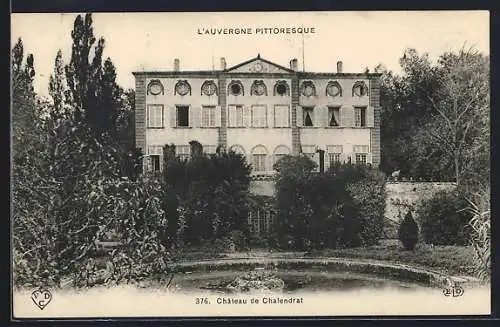 AK Mirefleurs, Château de Chalendrat en Auvergne pittoresque