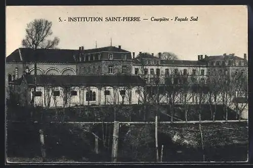 AK Courpière, Institution Saint-Pierre, Facade Sud